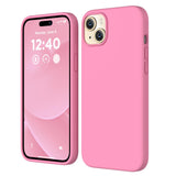 COFFKER Compatible for iPhone 15 Plus Case, Silicone Liquid Shockproof Protective Cover, Soft Anti-Scratch Microfiber Lining, Sl