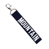 Isee 360 Mountain Lanyard Bag Tag With Swivel Lobster For Gift Luggage Bags Backpack Laptop Bags Workers Travelers L X H 5 X 0.8