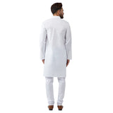Sojanya (Since 1958 Men'S White Cotton Kurta Churidar Pyjama Set Size Xxl