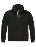 Independent Trading Co. Unisex Lightweight Full-Zip Hooded Sweatshirt - Black, Xl