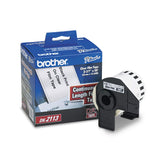 Brother DK2113 Continuous Length Film Label Roll (Black/Clear)