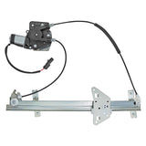 BDFHYK 741-649 Power Window Regulator with Motor Front Left Driver Side Compatible with Dodge Dakota 2000-2004, Durango 1998-200