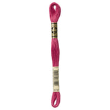 Dmc 6Strand Embroidery Cotton 8.7ydVery Dark Dusty Rose
