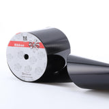 4inch x 50 Yards Shiny Black Waterproof Ribbon,Curling Ribbon for Gifts Package Wrapping,Crafting.