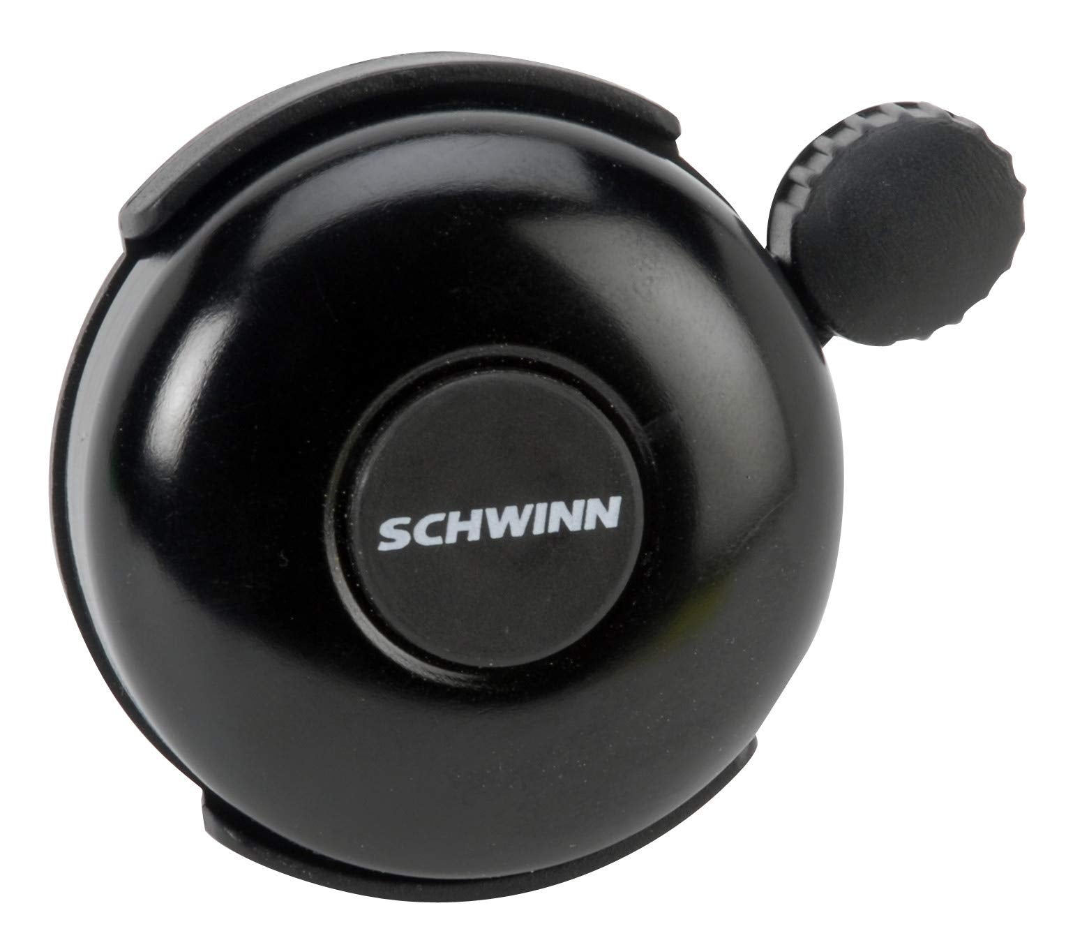Schwinn Classic Black Bike Bell, Bicycle Accessories, Kids And Adult Bikes, Easy Installation, Loud Ringing Sound