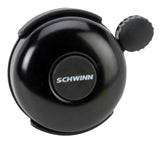 Schwinn Classic Black Bike Bell, Bicycle Accessories, Kids And Adult Bikes, Easy Installation, Loud Ringing Sound