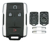 Replacement Key Fob Shell Case Fits for Chevy Silverado Colorado GMC Canyon Sierra 2014 2015 2016 2017 2018 2019 2020 2021 Keyle