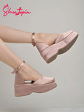 Shoetopia Stylish Peach Chic Pumps For Women & Girls-Eu38,Peach,5,B0D4JT3MH8