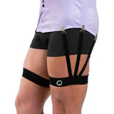 Qualift Tucker For Men SkinFriendly Soft Elastic Shirt Stays, Adjustable Garter Belt, Formal Holder With NonSlip Strong Grip C