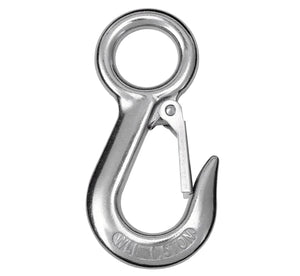 Alele 0.5T Crane Scale Grab Hooks,Slip Hooks,Stainless Steel Lifting Hook Rigging Accessory (Grab Hooks 500kg)