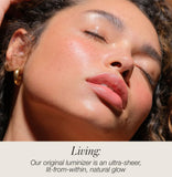 RMS Beauty Luminizer Highlighter - Creamy Light-Reflective Organic Face Makeup Palette for Dewy, Glowing & Nourished Skin - Livi