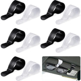Frienda 12 Pieces Car Visor Sunglasses Holder Car Visor Clip Sunglasses Visor Clip Vehicle Sunglasses Holder Visor Pen Holder Mu