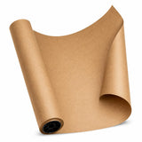 HONEYTERRA Brown Kraft Paper Roll for Packing & Wrapping, 24 Inch Wide 170 GSM Heavy Duty Packaging Paper Roll for Shipping, Mov