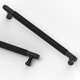Asidrama 10 Pack 9 Inch(228mm) Matte Black Kitchen Cabinet Handles, Cabinet Pulls Kitchen Cabinet Hardware for Cupboard Drawer P