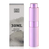 Lulupack Perfume Atomizer Refillable Travel Bottle: Cologne Portable Sprayer for Men - Mini Spray Empty for Refill - 1oz Large S