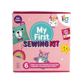 Ilearnngrow Diy Sewing Craft Kit For Kids | 92 Pcs Beginner Sewing Kit | Make Bag Pillow Organizer & Keyring | Creative Art & Cr