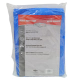 Protective Heavy-Duty Tarp Weather Resistant Strong Outdoor Canvas 4-Mil 6 Feet X 8 Feet Cover Blue Rptp-68