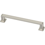 FRANKLIN BRASS Recessed Square (10-Pack) Cabinet Handles 5-1/16 Hole Center Pulls | Polished Nickel Hardware Kitchen Door, Drawe