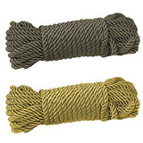 2 Pack Soft Nylon Rope Solid Braided Twisted Ropes,10m Durable and Strong All Purpose Twine Cord Rope String Thread Cord 32 feet
