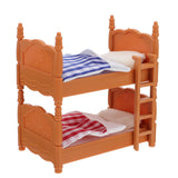 Veemoon Doll House Furniture Dollhouse Decoration Accessories Dollhouse mini Double beds Dollhouse Miniature Furniture Miniature