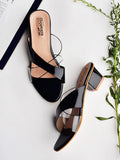 Shoetopia Womens/Girls Black Transparent Colourblocked Heels-Eu36,Black,5,B09NC12S7J