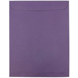 JAM PAPER 10 x 13 Open End Catalog Premium Envelopes - Dark Purple - Bulk 250/Box