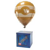 Loot Drop Box with Yellow Balloon - Large 14Gift Box for Birthday Parties & Decorations | Mystery Treasure Chest Storage wit