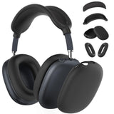 Silicone Case Cover for AirPods Max 2 / AirPods Max Headphones (Black)