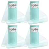Expo International Pack of 4 Premium Shiny Tulle Spools of 6 Inch X 25 Yards | Baby Blue