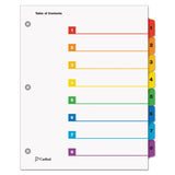 Cardinal 60818 Traditional OneStep Index System, 8Tab, 18, Letter, Multicolor, 1 Set