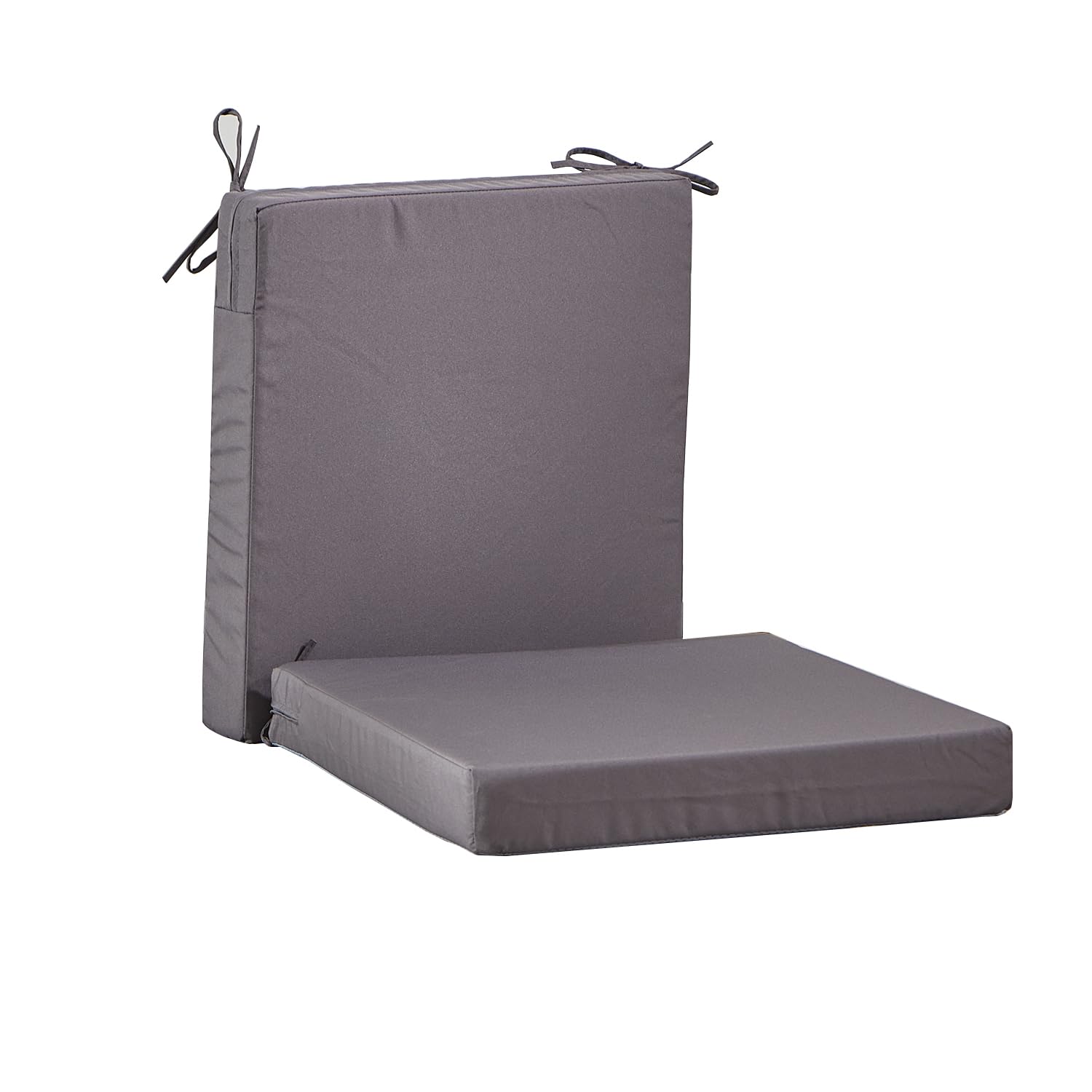 18.5 x 16 Inch Outdoor Chair Cushions for Patio Furniture, UV Resistant Non Slip Waterproof Replacement Patio Seat Cushion with 