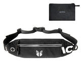YIPINU Slim Running Belt Fanny Pack for Women Men, phone holder for running Pouch, Waist belt for Workout, Marathon Jogging Runn