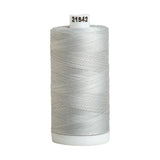 Connecting Threads Gray 100% Cotton Thread for Sewing, Quilting, and Crafting - 50-Weight - 1200 Yard Large Spool (Dove)