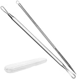 Vybiekr Stainless Steel Blackhead Remover, Pimple Extractor, Pimple Popper, Comedone Extractor, Surgical Grade Acne Treatment To