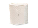 Covermates Keepsakes - Oval Appliance Cover - Dust Protection - Stain Resistant - Washable - Appliance Cover, Cream