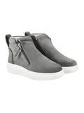 Shoetopia Casual Comfotable Smart Casual Grey Boots For Women & Girls /Uk5,Grey,5,B0BYP7ML6M