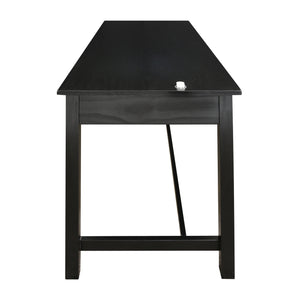Jefferson Work Desk With Concealed Side Drawer, Concealment Furniture