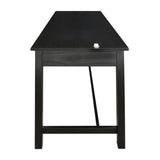 Jefferson Work Desk With Concealed Side Drawer, Concealment Furniture