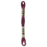 DMC Thread 6Strand Embroidery Cotton 8.7 Yards Dark Antique Mauve 1173726 (12Pack)