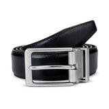 Deeanne London MenS Pure Leather BlackPlain Belt (XLarge)