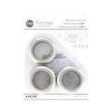 Dritz Curtain Grommets 8 Pack Pewter 1 - 9/16
