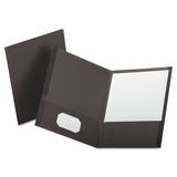ESS53405 Oxford Linen Finish Twin Pocket Folders