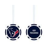Evergreen Enterprises Nfl Houston Texans Game Chip Designornament Team Colors One Size -Like New
