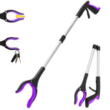 Grabber Reacher Tool - 32Reacher Grabber Tool with Strong Magnetic and Swivel Head - FDA Registered Heavy Duty Pick Up Stick