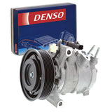Denso 471-0831 New AC Compressor with Clutch, 1 Pack