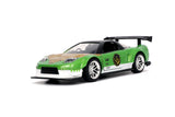 Jada Toys 2002 Honda NSX TypeR JSPEC W/GRN RNGR Nano FIG 1/32 Vehicle, Green