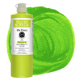 DA VINCI PAINTS Professional Artist Fluid Acrylic Paint, Leaf Green, 16oz