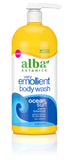 Alba Botanica Very Emollient Body Wash, Ocean Surf, 32 Oz
