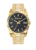Mathey-Tissot Stainless Steel Swiss Made Analog Red Dial Men'S Watch - H810Bm, Band Color-Two-Tone