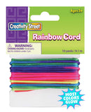 Creativity Street Cord, Rainbow, 10 yds., 1 Count